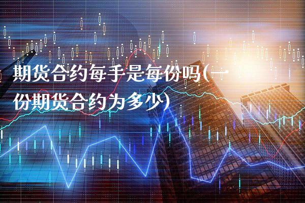 期货合约每手是每份吗(一份期货合约为多少)