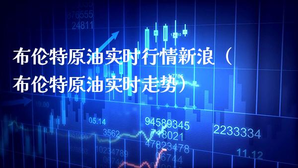 布伦特原油实时行情新浪（布伦特原油实时走势）_https://www.boyangwujin.com_道指期货_第1张