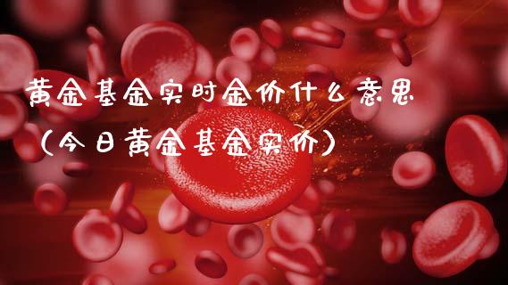 黄金基金实时金价什么意思（今日黄金基金实价）_https://www.boyangwujin.com_黄金期货_第1张