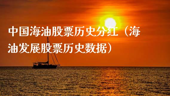 中国海油股票历史分红（海油发展股票历史数据）_https://www.boyangwujin.com_期货直播间_第1张