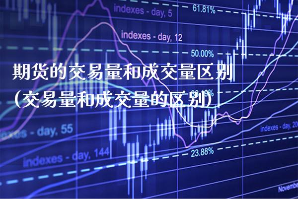期货的交易量和成交量区别(交易量和成交量的区别)_https://www.boyangwujin.com_期货直播间_第1张