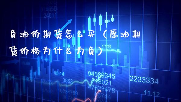 负油价期货怎么买（原油期货价格为什么为负）_https://www.boyangwujin.com_期货直播间_第1张