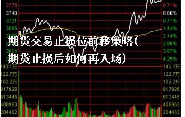 期货交易止损位前移策略(期货止损后如何再入场)