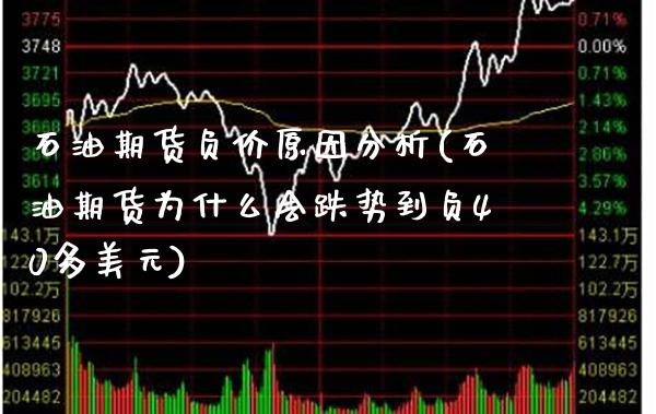 石油期货负价原因分析(石油期货为什么会跌势到负40多美元)_https://www.boyangwujin.com_期货直播间_第1张