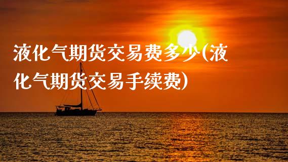 液化气期货交易费多少(液化气期货交易手续费)_https://www.boyangwujin.com_恒生指数_第1张