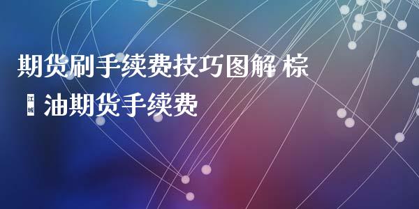 期货刷手续费技巧图解 棕榈油期货手续费