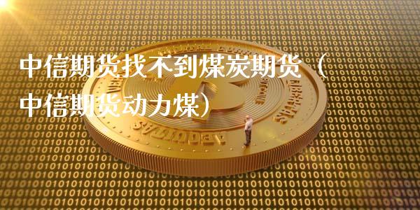 中信期货找不到煤炭期货（中信期货动力煤）_https://www.boyangwujin.com_恒生指数_第1张
