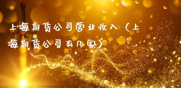 上海期货公司营业收入（上海期货公司有几家）