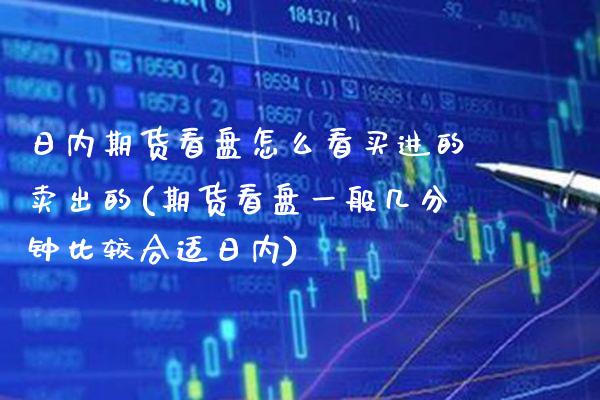 日内期货看盘怎么看买进的卖出的(期货看盘一般几分钟比较合适日内)_https://www.boyangwujin.com_期货直播间_第1张