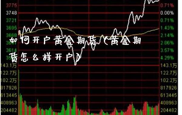 如何开户黄金期货（黄金期货怎么样开户）