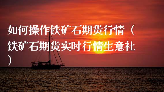 如何操作铁矿石期货行情（铁矿石期货实时行情生意社）