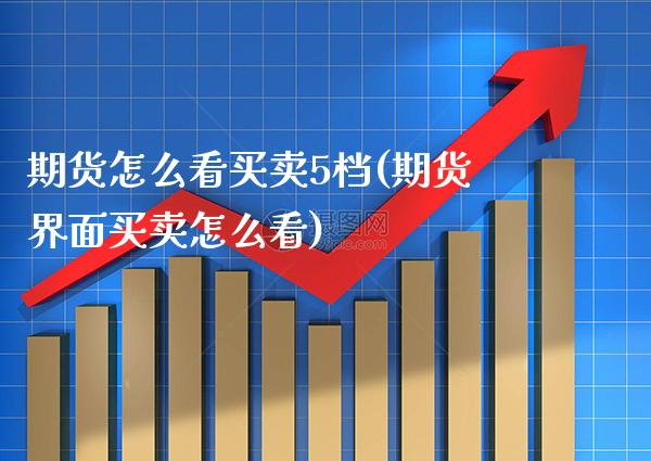 期货怎么看买卖5档(期货界面买卖怎么看)_https://www.boyangwujin.com_期货直播间_第1张
