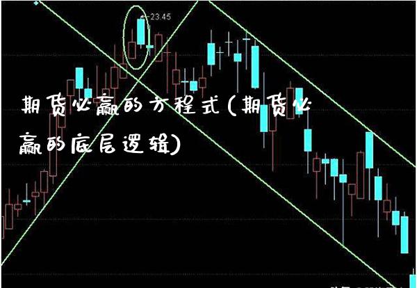 期货必赢的方程式(期货必赢的底层逻辑)_https://www.boyangwujin.com_原油期货_第1张