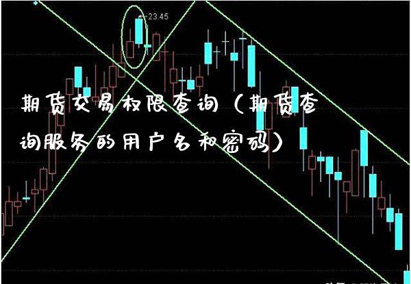期货交易权限查询（期货查询服务的用户名和密码）_https://www.boyangwujin.com_黄金期货_第1张