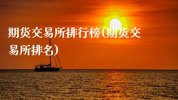 期货交易所排行榜(期货交易所排名)
