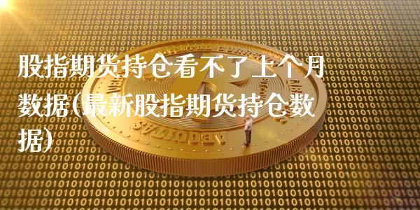 股指期货持仓看不了上个月数据(最新股指期货持仓数据)_https://www.boyangwujin.com_原油直播间_第1张