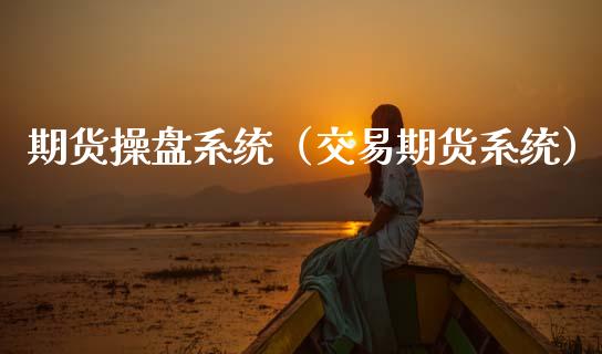 期货操盘系统（交易期货系统）