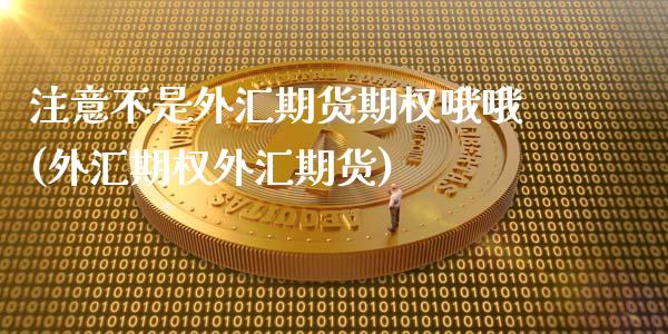 注意不是外汇期货期权哦哦(外汇期权外汇期货)_https://www.boyangwujin.com_原油期货_第1张