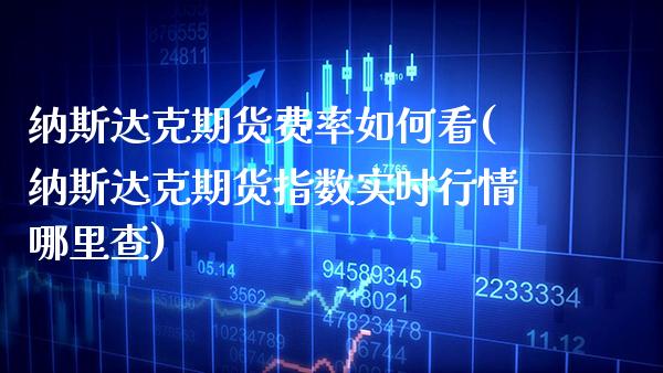 纳斯达克期货费率如何看(纳斯达克期货指数实时行情哪里查)