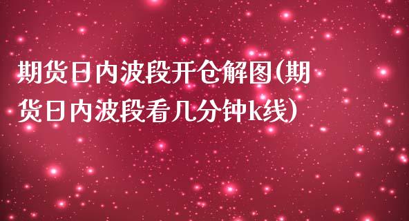 期货日内波段开仓解图(期货日内波段看几分钟k线)