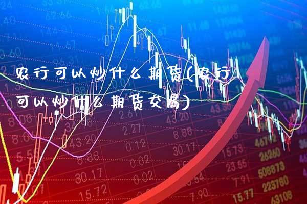 农行可以炒什么期货(农行可以炒什么期货交易)