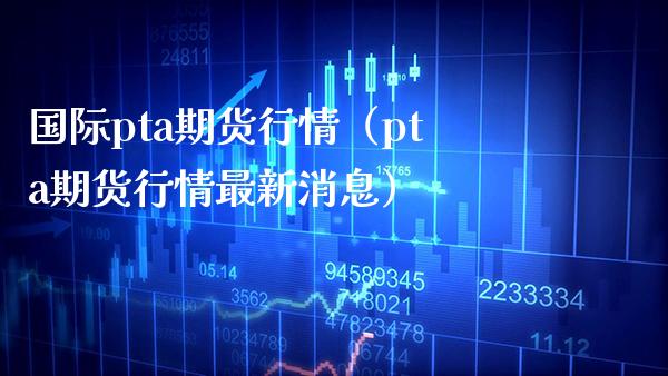 国际pta期货行情（pta期货行情最新消息）