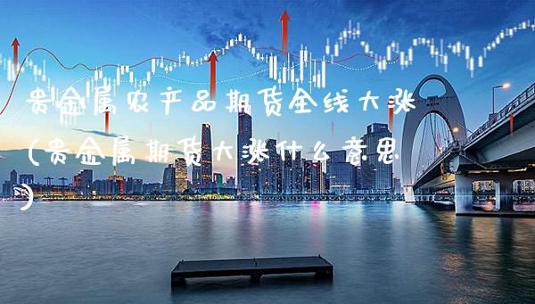 贵金属农产品期货全线大涨(贵金属期货大涨什么意思)_https://www.boyangwujin.com_恒指期货_第1张