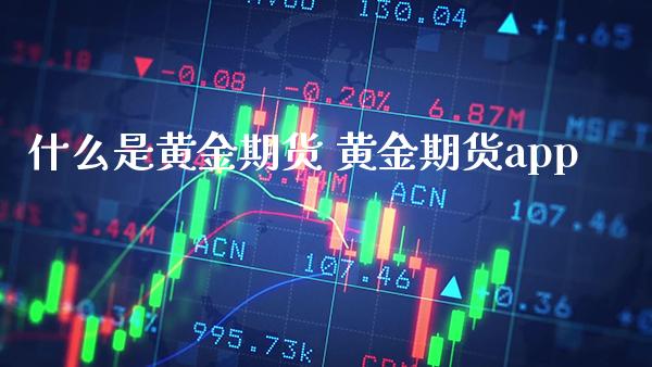 什么是黄金期货 黄金期货app_https://www.boyangwujin.com_原油期货_第1张