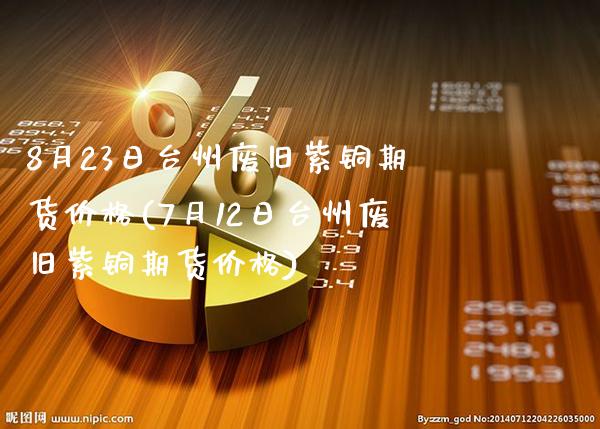 8月23日台州废旧紫铜期货价格(7月12日台州废旧紫铜期货价格)_https://www.boyangwujin.com_原油期货_第1张