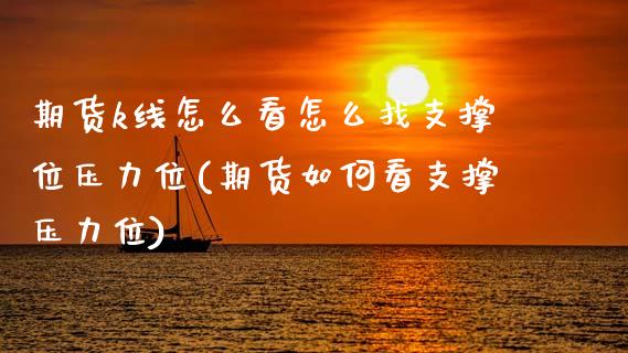 期货k线怎么看怎么找支撑位压力位(期货如何看支撑压力位)