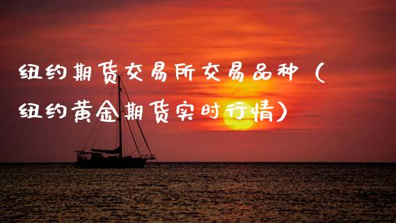 纽约期货交易所交易品种（纽约黄金期货实时行情）
