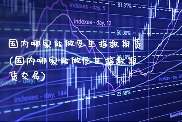 国内哪家能做恒生指数期货(国内哪家能做恒生指数期货交易)