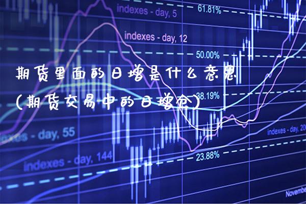 期货里面的日增是什么意思(期货交易中的日增仓)_https://www.boyangwujin.com_期货直播间_第1张