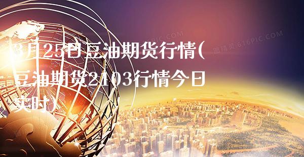3月25日豆油期货行情(豆油期货2103行情今日实时)_https://www.boyangwujin.com_黄金期货_第1张