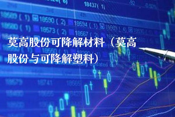 莫高股份可降解材料（莫高股份与可降解塑料）