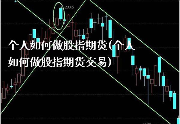 个人如何做股指期货(个人如何做股指期货交易)_https://www.boyangwujin.com_期货直播间_第1张