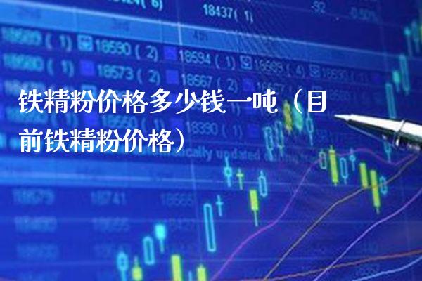 铁精粉价格多少钱一吨（目前铁精粉价格）