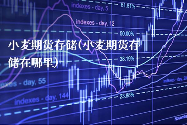 小麦期货存储(小麦期货存储在哪里)_https://www.boyangwujin.com_期货直播间_第1张