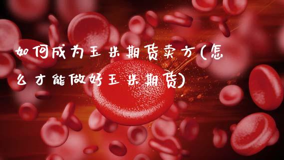 如何成为玉米期货卖方(怎么才能做好玉米期货)_https://www.boyangwujin.com_原油期货_第1张