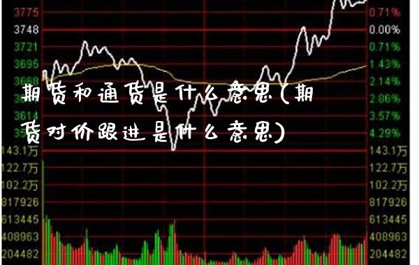 期货和通货是什么意思(期货对价跟进是什么意思)