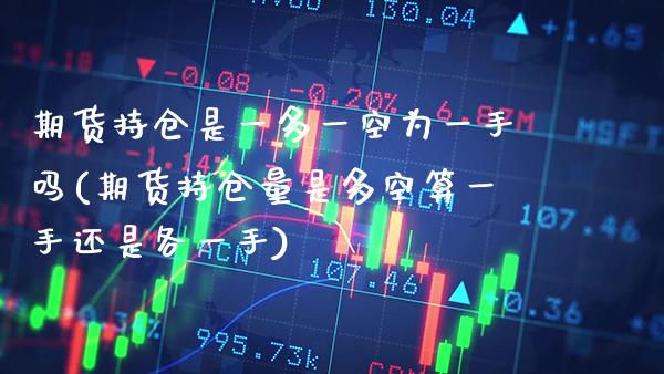 期货持仓是一多一空为一手吗(期货持仓量是多空算一手还是各一手)_https://www.boyangwujin.com_内盘期货_第1张