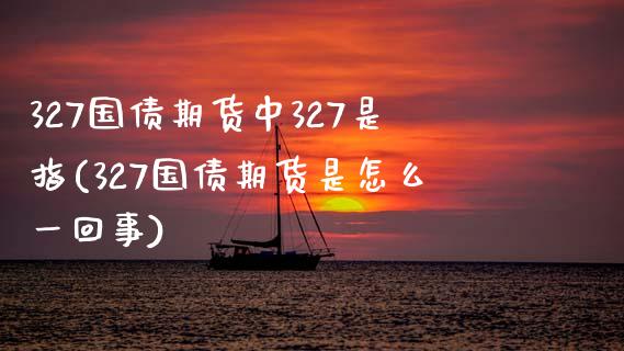 327国债期货中327是指(327国债期货是怎么一回事)_https://www.boyangwujin.com_白银期货_第1张