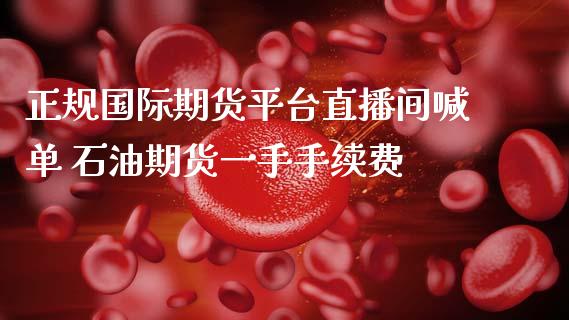 正规国际期货平台直播间喊单 石油期货一手手续费_https://www.boyangwujin.com_期货直播间_第1张