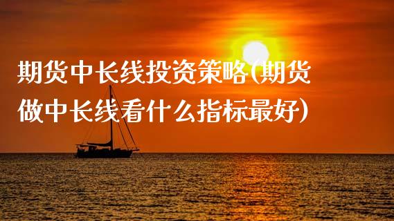 期货中长线投资策略(期货做中长线看什么指标最好)