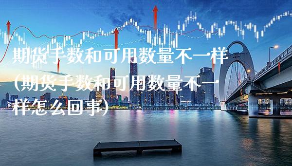 期货手数和可用数量不一样(期货手数和可用数量不一样怎么回事)_https://www.boyangwujin.com_期货开户_第1张