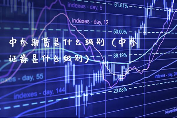 中泰期货是什么级别（中泰证券是什么级别）