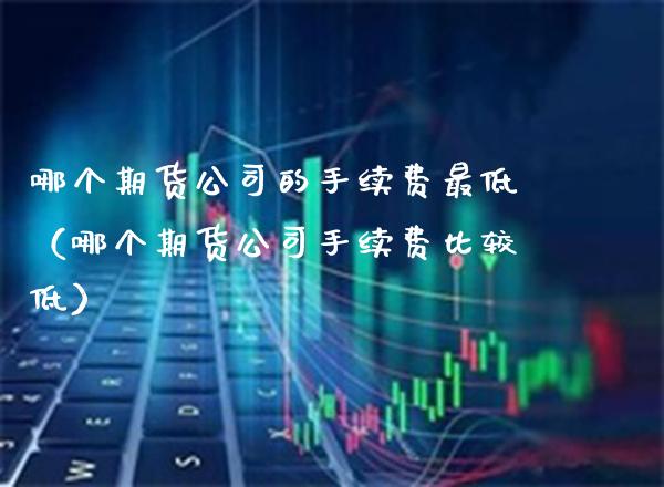 哪个期货公司的手续费最低（哪个期货公司手续费比较低）_https://www.boyangwujin.com_原油期货_第1张