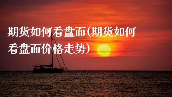 期货如何看盘面(期货如何看盘面价格走势)_https://www.boyangwujin.com_期货直播间_第1张