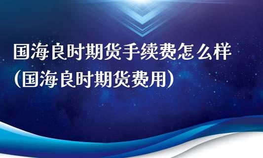 国海良时期货手续费怎么样(国海良时期货费用)_https://www.boyangwujin.com_恒生指数_第1张