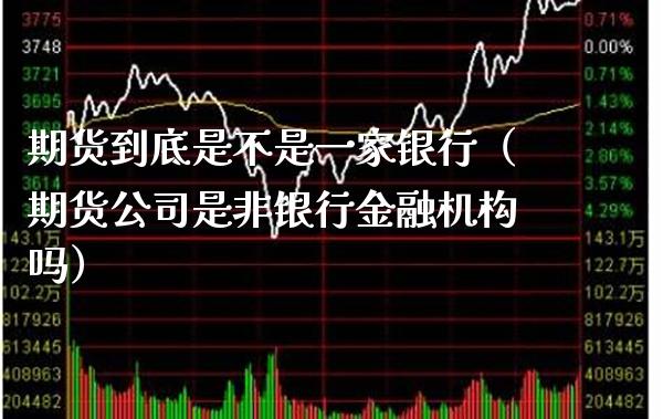 期货到底是不是一家银行（期货公司是非银行金融机构吗）